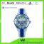 2016 hot plastic stainless steel back water resistant wrist quartz watch