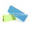 beautiful design ultra slim mobile phone charger portable mobile power bank with free logo