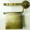 Antique Bathroom Accessory Fashion Design Metal Classic Brass Paper Holder