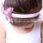 korea fashion pretty satin ribbon hair bow headband colorful baby hairband fits babies and toddlers girls