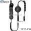 Two way radio walkie talkie waterproof heavy duty bone conduction headset headphone for Motorola Kenwood ICOM Hytera