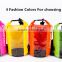 8L Wholesale Transparent Waterproof Dry Bag Outdoor Driftting Dry Bag