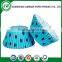 Party or weeding customed printed polka dots design disposible cupcake paper baking cake cups
