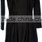 V neck Maternity dress with long sleeves