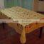 transfer print christmas design 100% polester Table Cloth from manufacturer