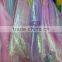 Colorful organza wedding fabric
