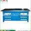 China TJG Oil And Heat Tolerance Beech Log Desktop Combination Workbench With Tool Storage Cabinet