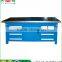 China TJG Oil And Heat Tolerance Beech Log Desktop Combination Workbench With Tool Storage Cabinet