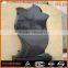 Low price qualityChina pure black granite kerbs for gravestone