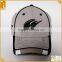 Good quality custom brand 6 panel fitted mesh baseball caps
