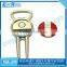 Hot sale zinc alloy bottle opener design golf divot tool