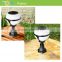 Less Than 1 Meter High Outdoor Landscape Acrylic Plastic Garden Pillar Lighting Globe Lamp