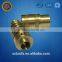 CNC precision aluminum brass threaded lighting pipe