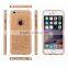 Mobile phone accessories factory in china soft TPU back Transparent with Plum flower pattern case cover for iPhone 6S/ 6/ plus