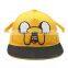 Daijun New Design OEM Hot Sale 100%Cotton Plastic Buckle Yellow Embroidered Logo Cute Custom Snow Cap