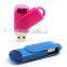 Rubber usb memory ,customized usb flash drive with full capacity 128MB to 64GB