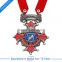 Supply custom made enamel soccer medal