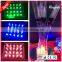 2015 new product rechargeable RGB remote controlled led centerpiece light base/square led base light