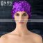 Balneaire purple fashion high quality swim cap 2016