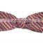 2016 latest fashion custom made plaid self-tie skinny mens bow tie