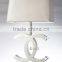 modern bedroom table lamp with stainless steel OM66138