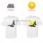 Factory Customised Printed Cotton Men's UV Thermochromic T Shirt