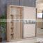 Modern Style Storage Clothes Wardrobe Cabinets With 2 Sliding Doors