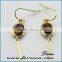 Hot gift items fashion jewelry gold brass cute stud earring on 
