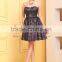 Beautiful Off Shoulder Lace Red Prom Dress Young Girl Sexy Free Prom Dress Guangzhou