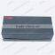 high quality black cardboard box, folded black gift box with magnet inside