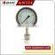 Mud pump pressure gauge shock resistant