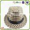 New Arrival Hot Checked AUSTRALIA Fedora Hat