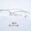 2016 New Stylish Woman Metal Optic Glasses Half Rimless 8915