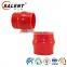 1-3/8inch High Pressure Straight Silicone Flexible Hump Hose Red