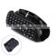 Wholesale Bluetooth wireless keyboard Keypad for PlayStation 4 PS4 Controller Black Mini
