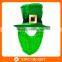 Factory Directly Sale St Patrick's Day Hat With Beard