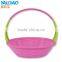 Colorful Plastic Oval Gift Baskets For Storage