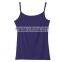Cotton Spandex Ladies' Camisole Hot Sale Fitness Lady Padded Sexy Girls Camisole