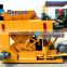 Only 2 person operate bigger Mobile hollow block manufacturing machine QT6-25