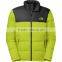 High quality foldable softshell leather down jacket