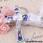2016 new design key chain ring custom key holder St. Benedict Crucifix metal cross key chain split key ring clip wholesale