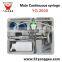 Continuous injector with rules stainless steel injector veterinary injector