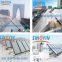 High efficiency solar thermal collector of 2.5sqm,black framegrid absorber