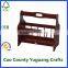 rustic wood rack classic wooden magazine rack