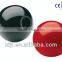 Red and black ball knobs