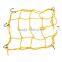 PP green color knotted trailer cargo net