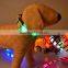 Rhombus printing led flashing lights dog collar