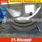 200T Steel storage silo portable cement silo/bolted detachable cement silos for sale