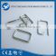 High quality Custom Hardware Square Buckle Metal Adjustable Buckle For Lady Handbag Accessories