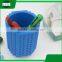 Multipurpose DIY Plastic Building Block Penholder Storage Pen Container Case Box Holder With Magnetic Force